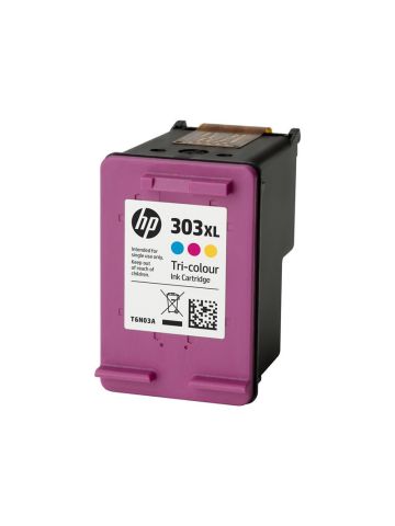 HP 303XL TRI-COLOR (T6N03AE) - CARTUCCIA ORIGINALE AD ALTA EFFICIENZA