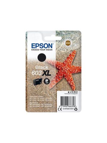 EPSON 603XL BLACK  (C13T03A14010) - CARTUCCIA ORIGINALE AD ALTA EFFICIENZA