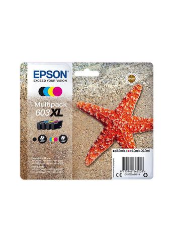 EPSON 603XL MULTIPACK (C13T03A64010) - CARTUCCIA ORIGINALE AD ALTA EFFICIENZA
