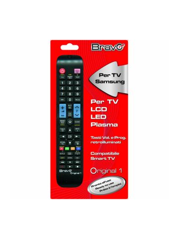 BRAVO ORIGINAL 1 (90202047) - TELECOMANDO COMPATIBILE FEDELMENTE RIPRODOTTO PER TV SAMSUNG