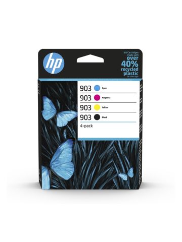 HP 903 4-PACK (6ZC73AE) - BLACK + CIANO + MAGENTA + YELLOW - CARTUCCIA ORIGINALE