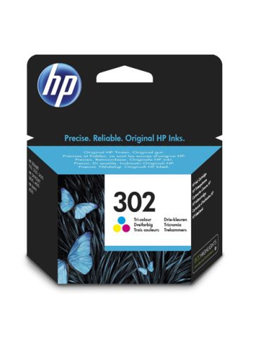 HP 302 TRI-COLOR (F6U65AE) - CARTUCCIA ORIGINALE