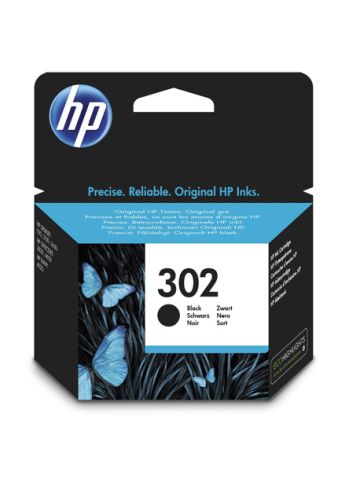 HP 302 BLACK (F6U66AE) - CARTUCCIA ORIGINALE