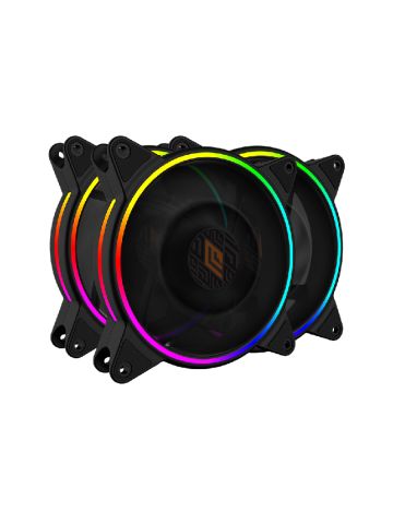 VENTOLA NOUA SKIRON 120mm KIT WHITE - 3 FAN ARGB + CONTROLLER ARGB