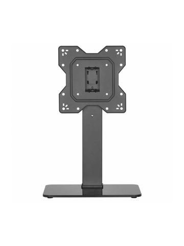 BRAVO TV STAND 2 - STAFFA DA TAVOLO CON BASE IN CRISTALLO TEMPERATO PER TV 23""/43"" - MAX 40 KG - VESA 100/200