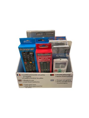 BRAVO KIT - EASY (2) + 6 TOP BRANDS (2) + BRAND 1 (1) + BRAND 2 (1) + TECHNO 3 (2) + PROGRAMMATORE (1) + ESPOSITORE DA BANCO