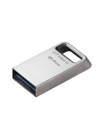 KINGSTON DATATRAVELER MICRO (DTMC3G2/64GB) - PEN DRIVE 64GB USB 3.2 - METAL CHASSIS