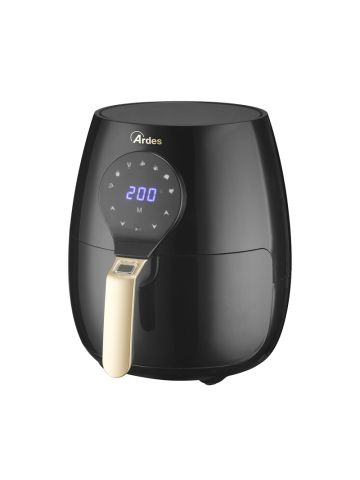 ARDES ELDORADA MAXI (AR1K33) - FRIGGITRICE AD ARIA 5L - DISPLAY TOUCH - 7 PROGRAMMI - BLACK
