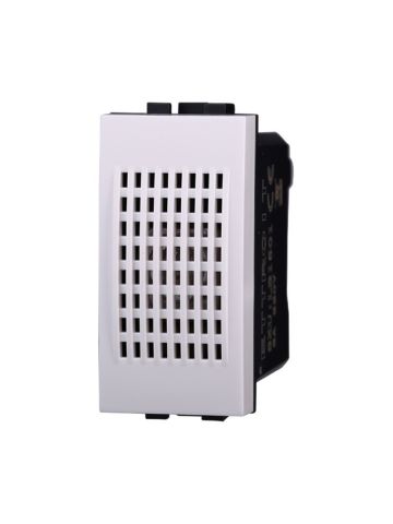 ETTROIT RONZATORE 6A 220V - SERIE SPACE - BIANCO (LB1501) Compatibile BTicino Living