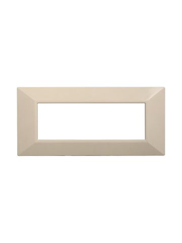 ETTROIT PLACCA PIRAMIDE 6 MODULI - SERIE MOON - SABBIA (AN90609) Compatibile ABB Axolute