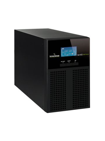 TECNOWARE EVO DSP PLUS 1200 PF 09 TOWER (FGCEDP1202IEC) - UPS TOWER ON LINE - 1080W - PRESE IEC - AUTONOMIA 10 MINUTI