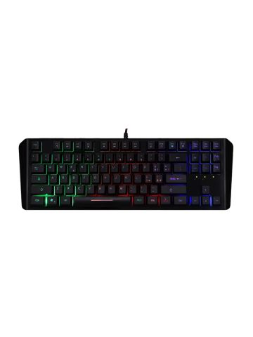 NOUA COSMO - TASTIERA GAMING A MEMBRANA - ILLUMINAZIONE RGB - 87 TASTI