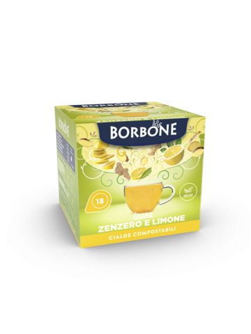CAFFE'' BORBONE TISANA ZENZERO E LIMONE - CIALDE ESE 44MM - BOX 18PZ