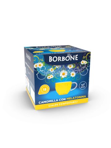 CAFFE'' BORBONE CAMOMILLA E MELATONINA - CIALDE ESE 44MM - BOX 18PZ