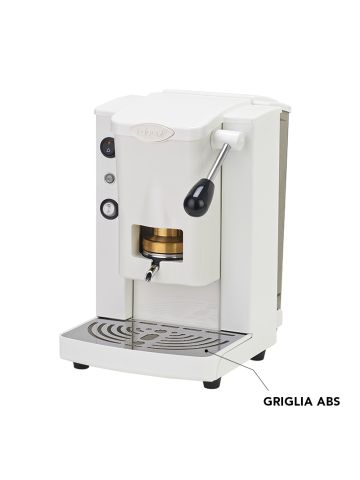 FABER PICCOLA SLOT BASIC (BIANCO) - MACCHINA PER CAFFE'' - PRESSACIALDA IN OTTONE - TELAIO METALLO E POLICARBONATO