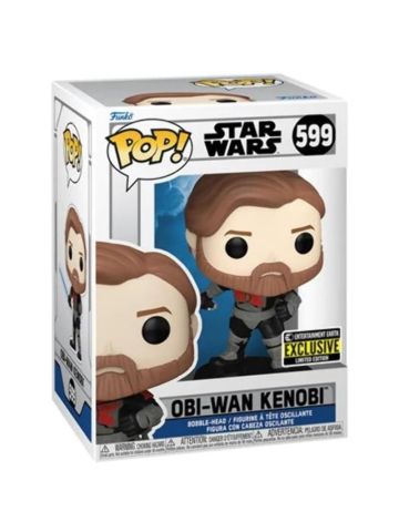FUNKO POP (68283) - STAR WARS - CLONE WARS- MANDO OBI WAN