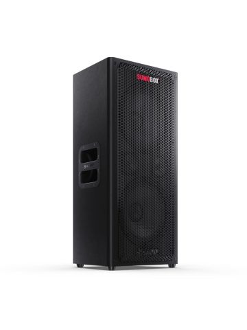 SHARP SUMOBOX (CP-LS100) - ALTOPARLANTE PORTATILE AD ALTA PRESTAZIONE - 120W  RMS - USB - AUX IN - BLUETOOTH - EQUALIZER - 10 ORE AUTONOMIA