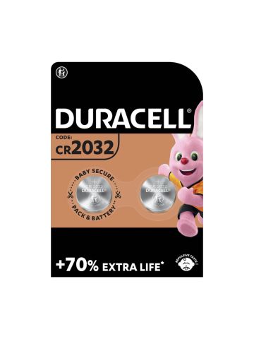 DURACELL CR2032 BLISTER 2 BATTERIE - master carton da 10 blister