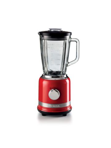 ARIETE FRULLATORE  MODERNA ROSSO (0585/00) - 1,5L - 4 VELOCITA'' + PULSE - TRITAGHIACCIO - 1000W