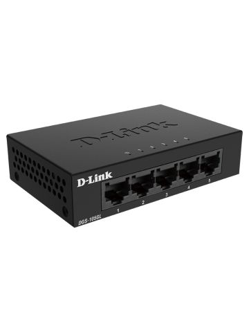 D-LINK DGS-105GL - DESKTOP SWITCH 5 PORTE GIGABIT NON GESTITE