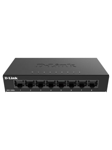D-LINK DGS-108GL - DESKTOP SWITCH 8 PORTE GIGABIT NON GESTITE