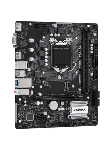 ASROCK H410M-H/M.2 SE - MAINBOARD MICRO ATX - DDR4 - SOCKET 1200 (90-MXBMU0-A0UAYZ)