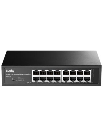 CUDY FS1016 - 16-PORT 10/100 MBPS METAL SWITCH