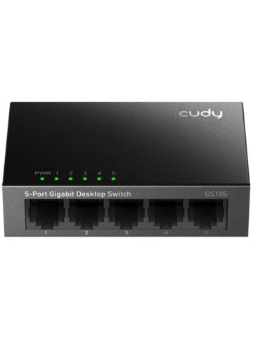 CUDY GS105 - 5-PORT GIGABIT METAL  SWITCH