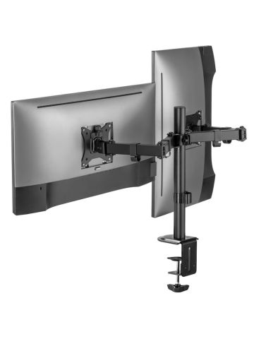 SUPERIOR SUPSPC002 - SUPPORTO UNIVERSALE DA TAVOLO PER DOPPIO MONITOR 17""-32""