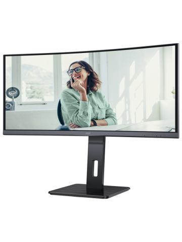 AOC CU34P3CV - 34"" MONITOR WQHD+ - CURVO - 100 HZ - MULTIMEDIALE - W3Y