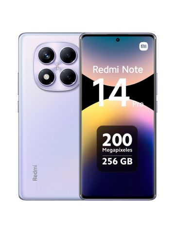 XIAOMI REDMI NOTE 14 PRO 4G (AURORA PURPLE) - SMARTPHONE 6.7"" - RAM 8GB - STORAGE 256GB - EU