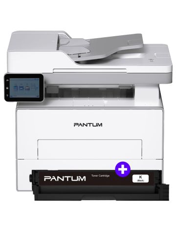 (BUNDLE) PANTUM BM4300ADW - STAMPANTE MULTIFUNZIONE LASER MONOCROMATICA A4 - LAN - WI-FI - FRONTE / RETRO - 33 PPM + TONER ORIGINALE PL-A4201H