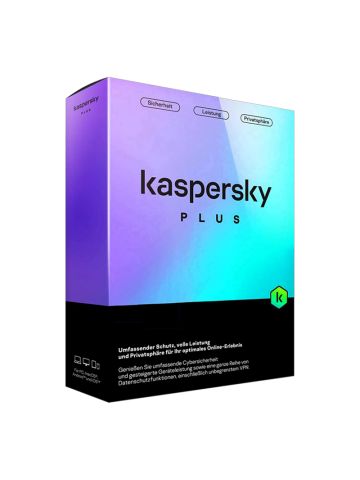 KASPERSKY PLUS - SOFTWARE SICUREZZA 3 DEVICE / 1Y - SUPERSLIMBOX (KL1042T5CFS-SSB)