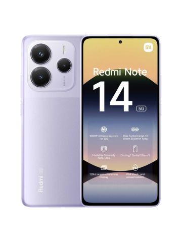 XIAOMI REDMI NOTE 14 5G (LAVENDER PURPLE) - SMARTPHONE 6.7"" - RAM 8GB - STORAGE 256GB - EU