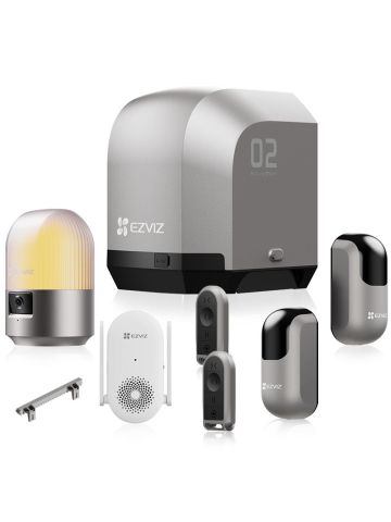 EZVIZ HG2 600 PRO - MOTORE SMART PER CANCELLO SCORREVOLE - CONTROLLO REMOTO - ALLARME LAMPEGGIANTE CON TELECAMERA INTEGRATA