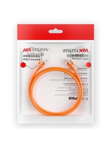 HIKVISION DS-1NP6UEC0-OR-10MT - CAVO LAN CAT6 U/UTP - 10M - ORANGE