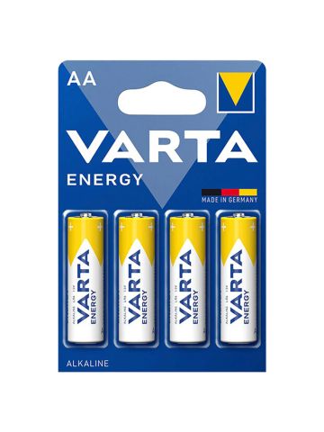 VARTA ENERGY - BLISTER 4 BATTERIE STILO AA - MASTER CARTON DA 20 PZ