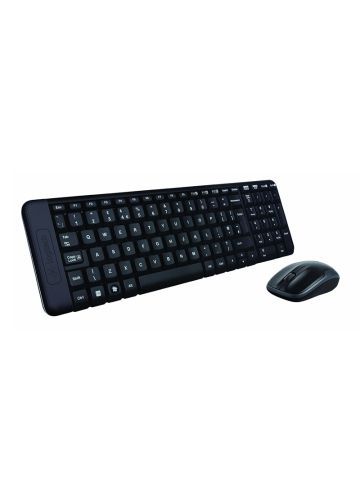 TASTIERA LOGITECH MK220 + MOUSE WIRELESS BK 920-003721