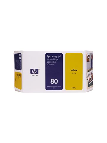 HP 80 YELLOW (C4848A) - CARTUCCIA ORIGINALE