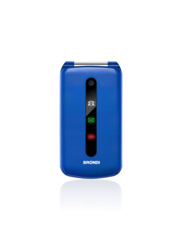 BRONDI PRESIDENT (BLU) - TELEFONO CELLULARE PER ANZIANI - FOTOCAMERA